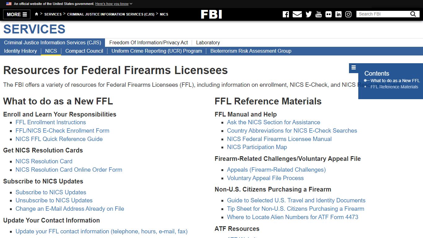 Resources for Federal Firearms Licensees — FBI