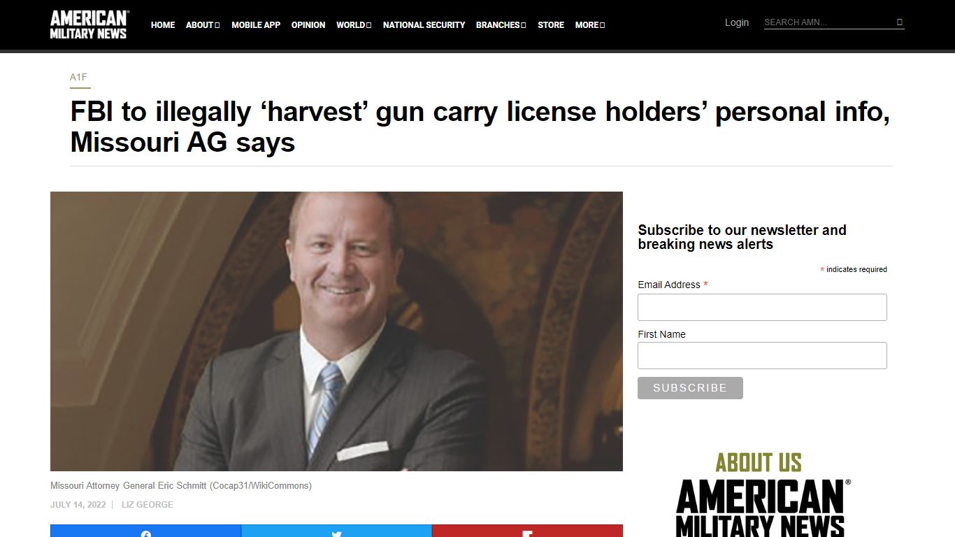 FBI to illegally 'harvest' gun carry license holders' personal info ...
